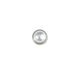 Cross-border E-commerce Cave Shoes Shoes Flower Silver Bow Girl Shoes Accessories Textured Metal Pearl Chain Decorative Buckle