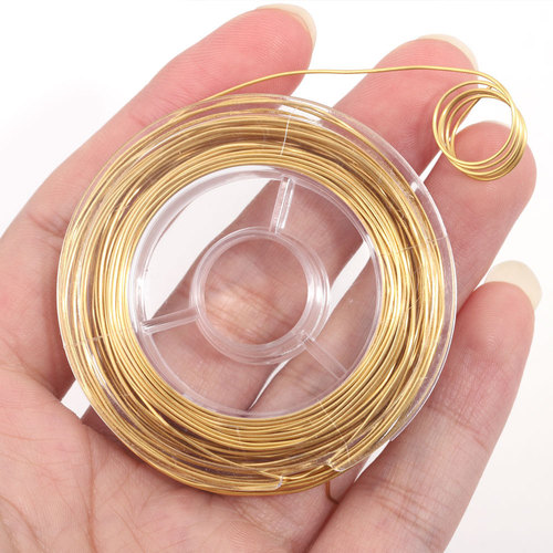 Stainless steel solid wire diy handmade beaded fine steel wire jewelry accessories vacuum steel wire