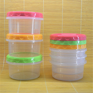 Supply Cross-Border 4013 Round Crisper 250ml Round Storage Box Small Crisper