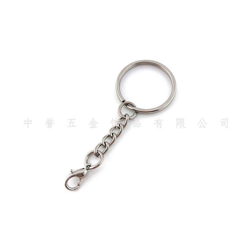 カラー塗装のキーホルダーは、チェーンをねじってロブスターを回してキャンディー色のアイデアdiyアクセサリーのキーホルダーを掛けます|undefined