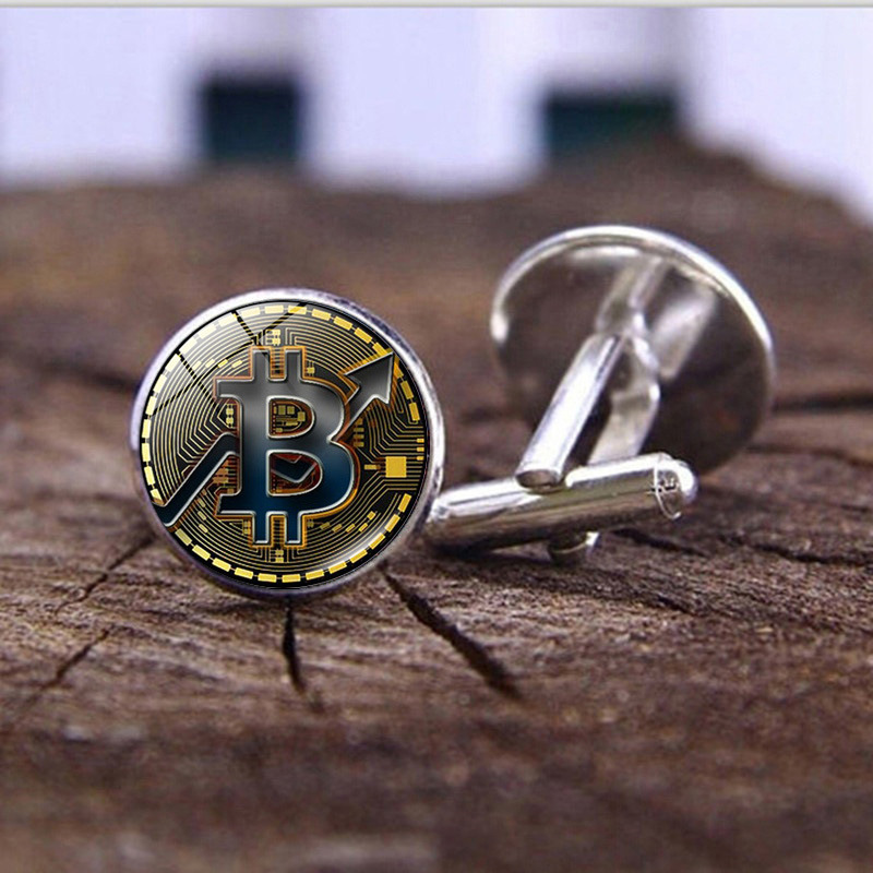 American Gold Coin Bitcoin Time Gem Cuff...