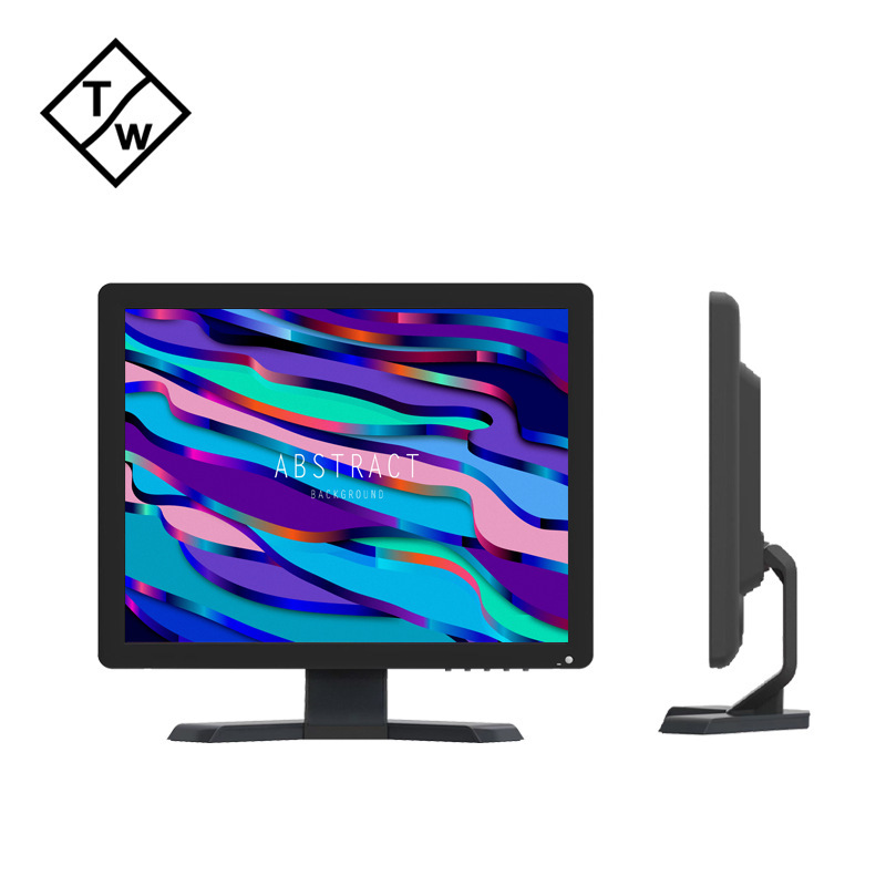 Tuopu Weiling Positive Screen 19inch Lcd Computer Monitor Monitor Black White