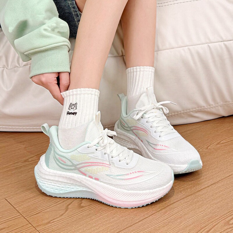 Shoes for Women, Sports Shoes for Women, New Spring and Summer Breathable Soft-Soled Lightweight Casual Running Shoes, Thick-Soled Women's Shoes Shoes for Women, Sports Shoes for Women, New Spring and Summer Breathable Soft-Soled Lightweight Casual Running Shoes, Thick-Soled Women's Shoes