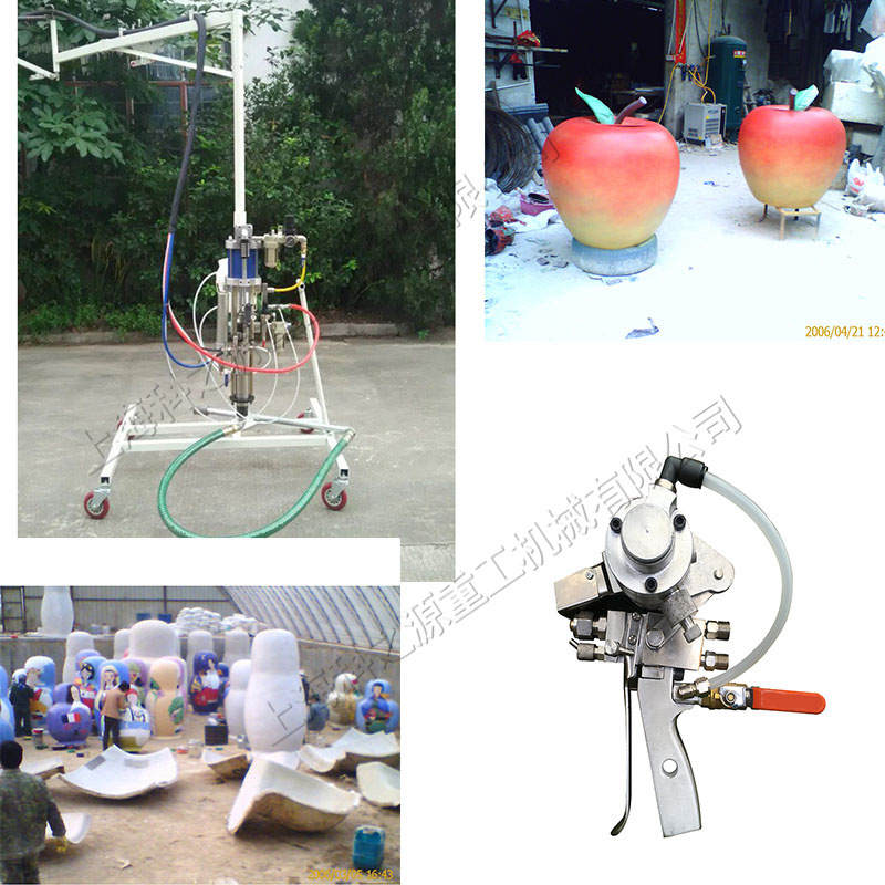 玻璃钢储罐制作设备 小型气动玻璃钢树脂喷涂机 喷涂汽车配件机械
