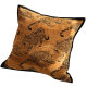 You pear antique French brown living room sofa pillow cushion bedside retro pillow waist backrest pillow cover