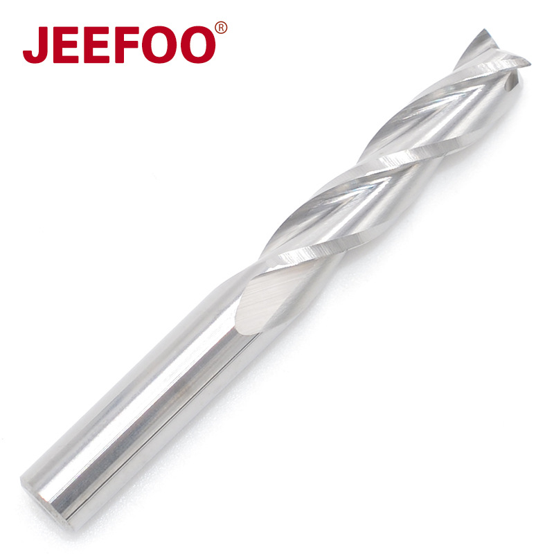 6*25钨钢三刃螺旋铣刀木工三刃铣刀电脑雕刻刀三刃铣刀精雕雕刻刀