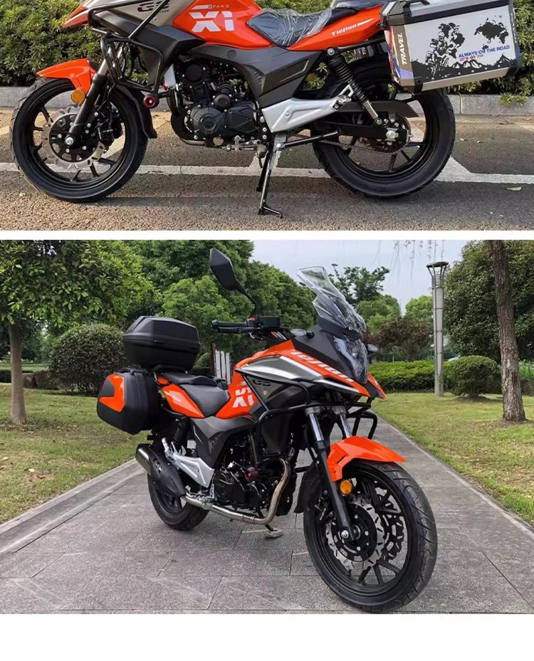 Brand New Oriental Lingyu Motorcycle Rally Car Df150-5S Street Motorcycle National Iv Electronic Fuel Injection Single Cylinder Can Be Exported