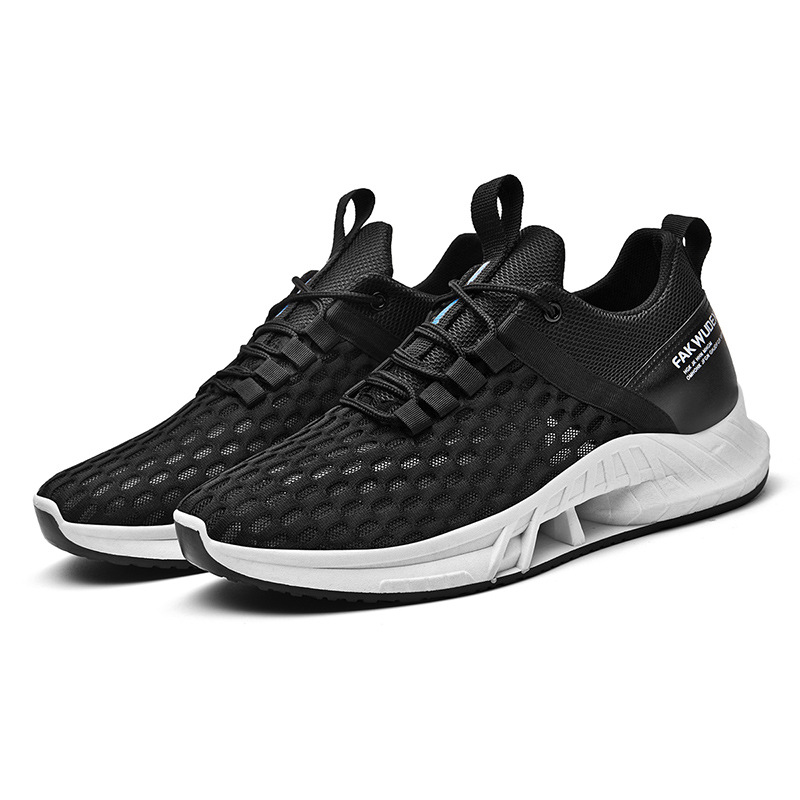 Cross Border Heren S Schoenen Nieuwe Zomer Ademend Vliegend Geweven Casual Mesh Zachte Bodem Sport_voghion.com