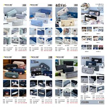 笔袋男生韩版小学初中生潮流简约双层文具书包大容量笔袋收纳文具