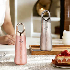 轻奢迷你保温杯#316不锈钢杯外出户外水杯保冷随身便携小巧口袋杯