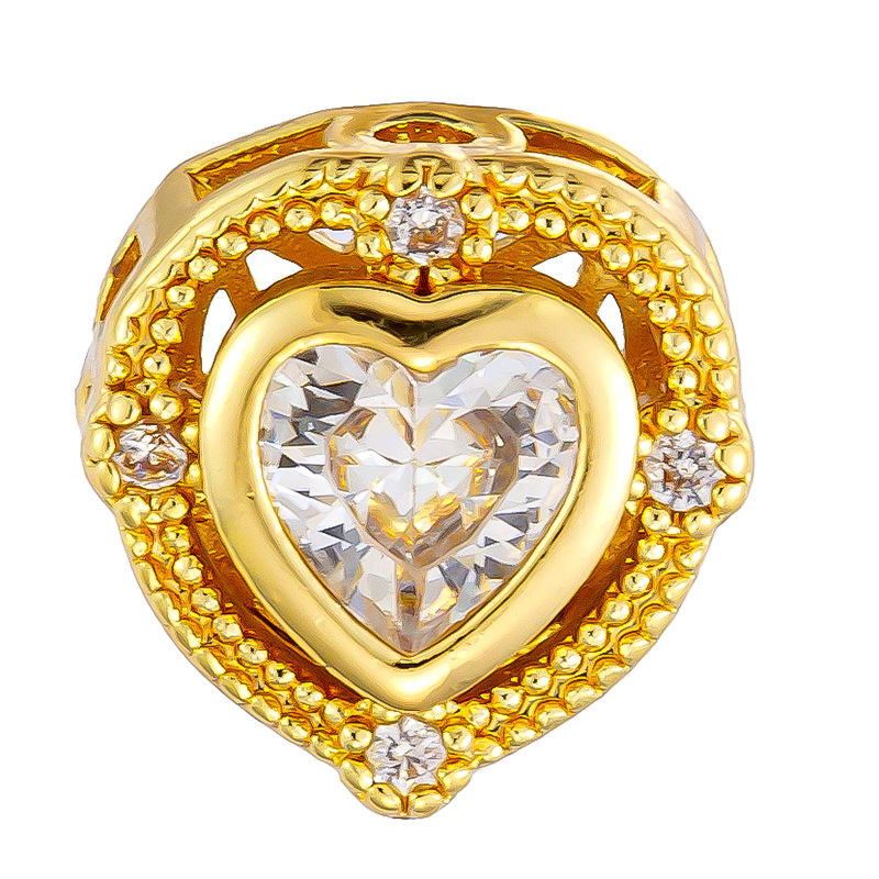 Douyin Venta caliente Colgante de microincrustaciones de cobre chapado al por mayor Cientos de colgantes de cobre opcionales a su gusto, fábrica de origen al por mayor sin cadena