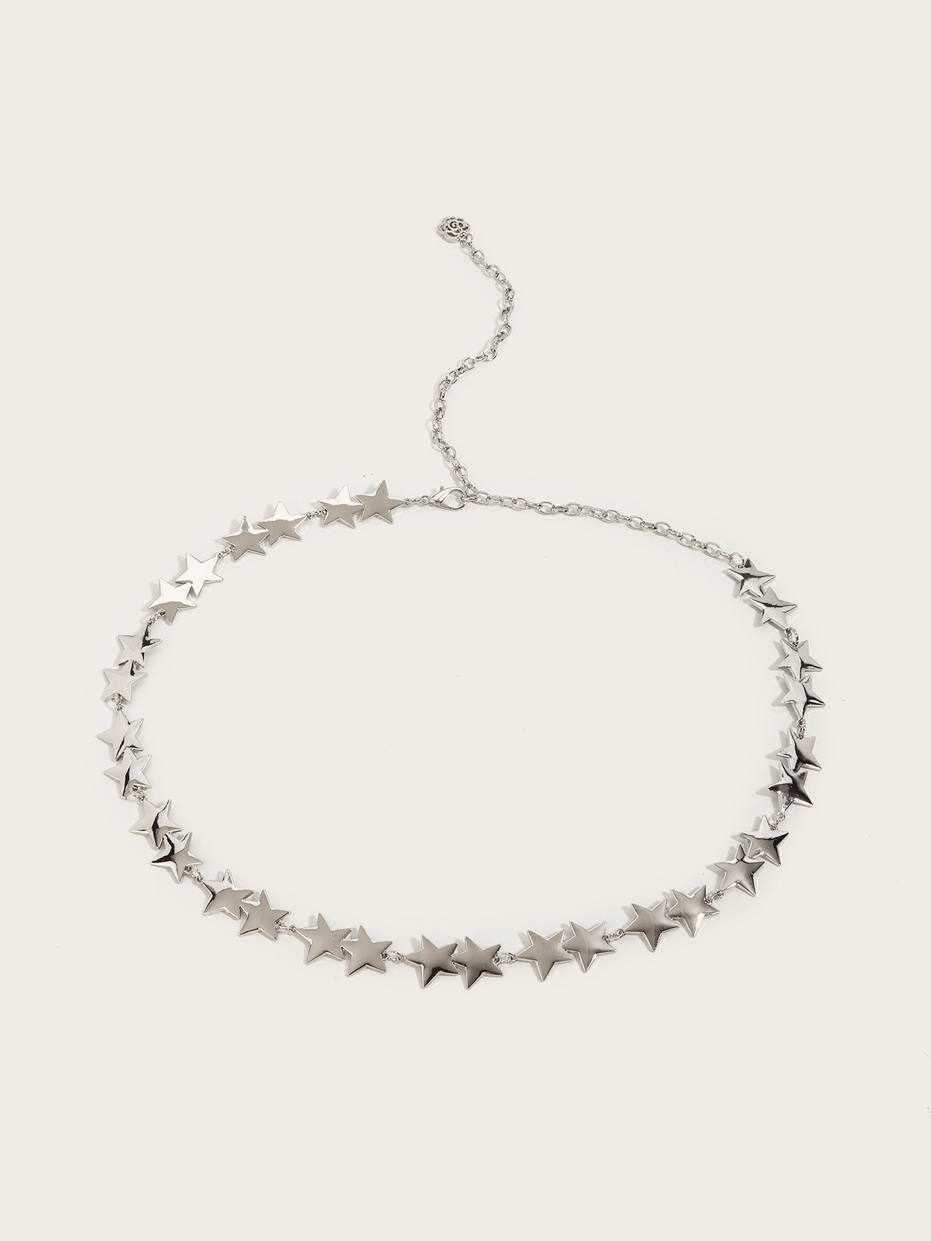Daily Occasion Wholesale Jewelry IG Style Star Alloy Metal Plating Waist Chain