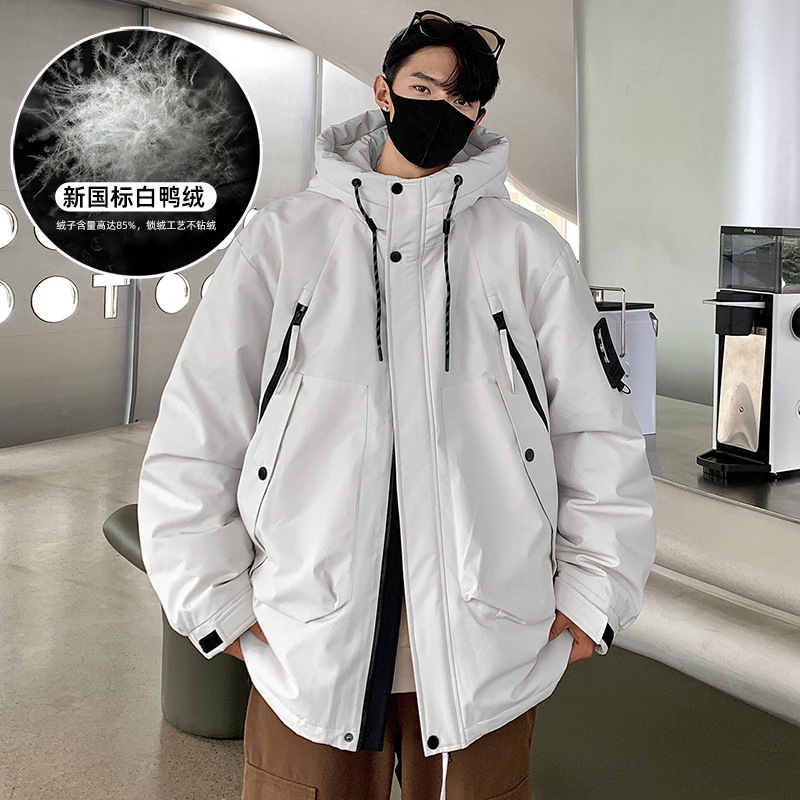 Fashionable trend demi-season windproof keep warm down jacket with…