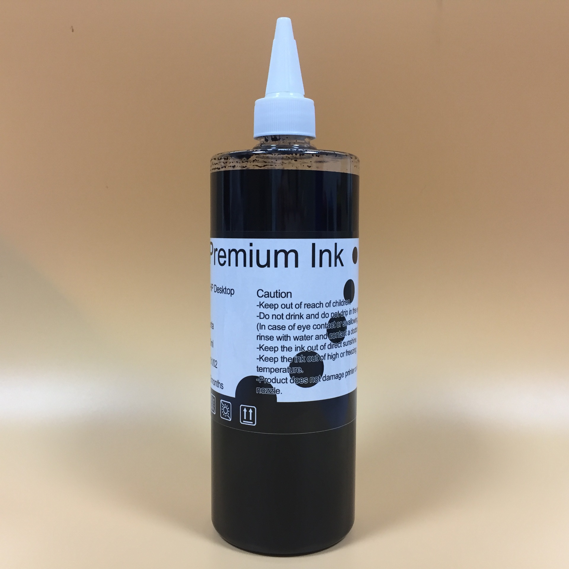 500ml尖嘴英文标4色BK