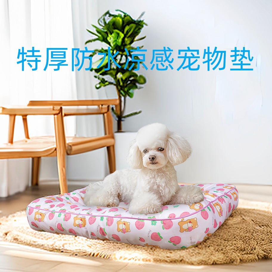 도매 방수 애완동물 매트 여름용 개집 고양이 및 강아지 용품 고양이 매트 쿨링 매트 강아지 침대 탈부착 및 세탁 가능 대형견용