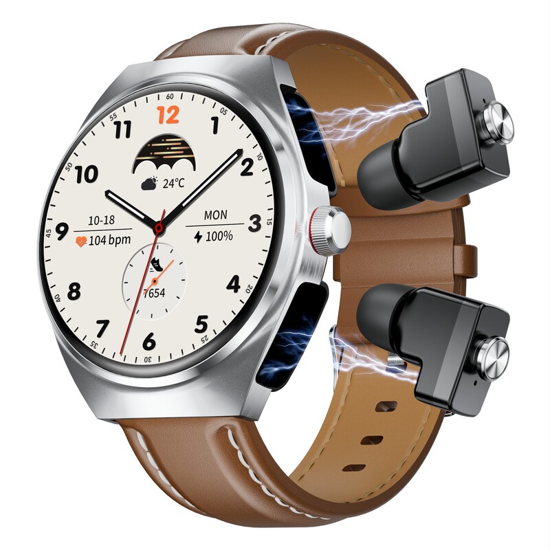 Gt95 Smart Watch Tws Headset 2 in 1 Bluetooth Call Smart Watch Outdoor Sports Watch Ip67 Waterproof