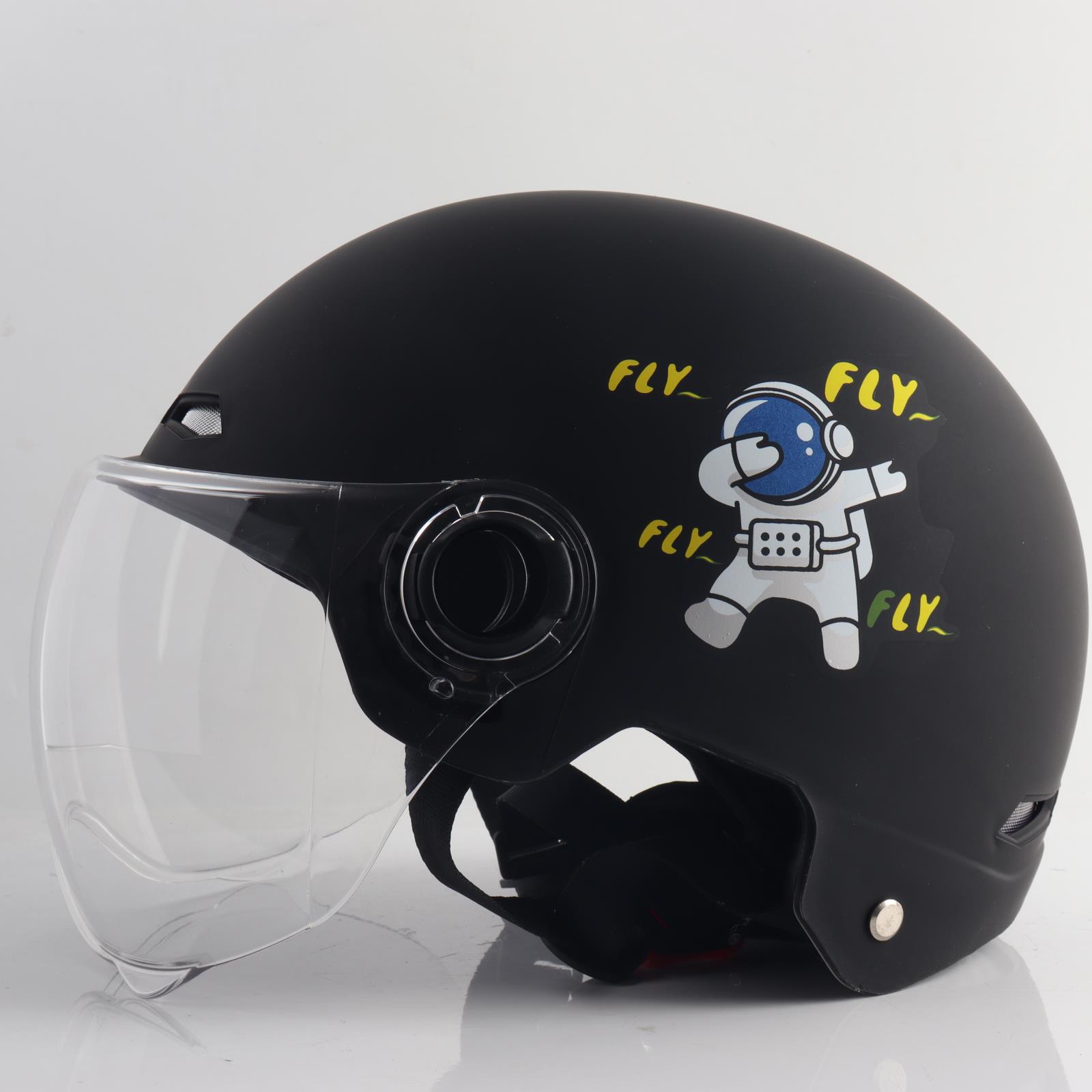 매트 블랙 [투명-짧은 거울]