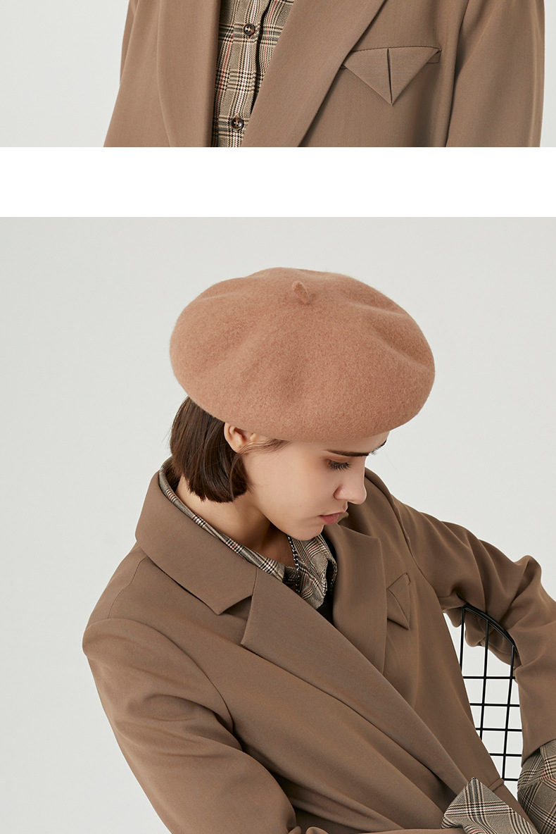 Engelsk ullberet barn vår sommer nisjemaler allsidig ullansikt liten høst- og vinterknopp_voghion.com