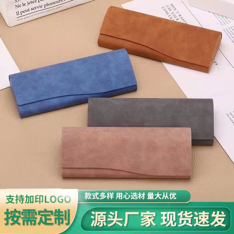 Mirror box wholesale handmade glasses box sheep pattern vintage sunglasses box metal compression glasses box can be printed LOGO