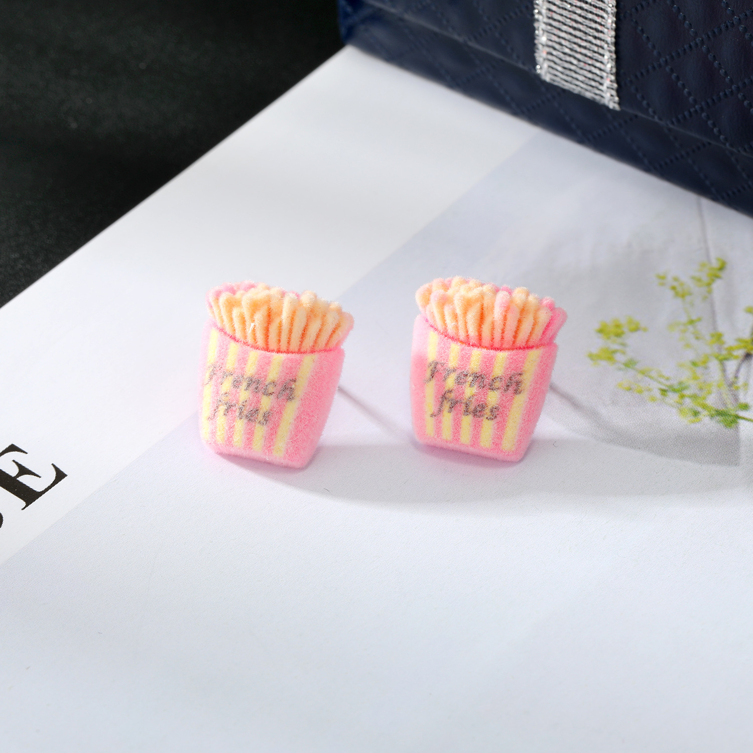 New Creative Cute Resin Unicorn Cartoon Rainbow Earrings