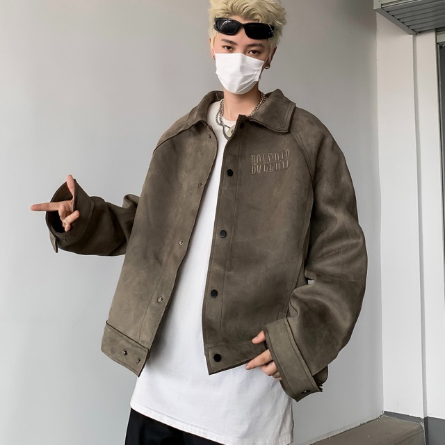 Demi-season retro short spring jacket for men and women