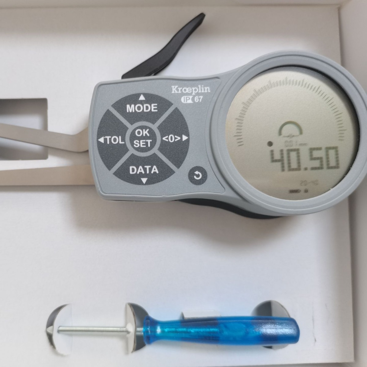 供应德国 KROEPLIN 数显外卡规 C0R15S 数显卡尺