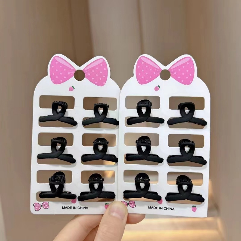 6 clips pequeños para niñas – Para flequillo, mini, laterales, cabello suelto