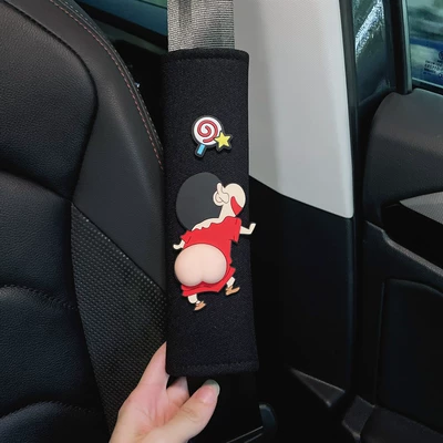 Seat belt shoulder pad – Car seat belt shoulder pad men's - xiaoxin-butt-on-the-left-1-ice-silk-shoulder-pad