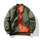 Spring Autumn Winter Cross-border Tide Brand MA1 Air Force Aviator Jacket Baseball Suit Jacket Men's cotton and thickening Overalls Cotton-padded Coat