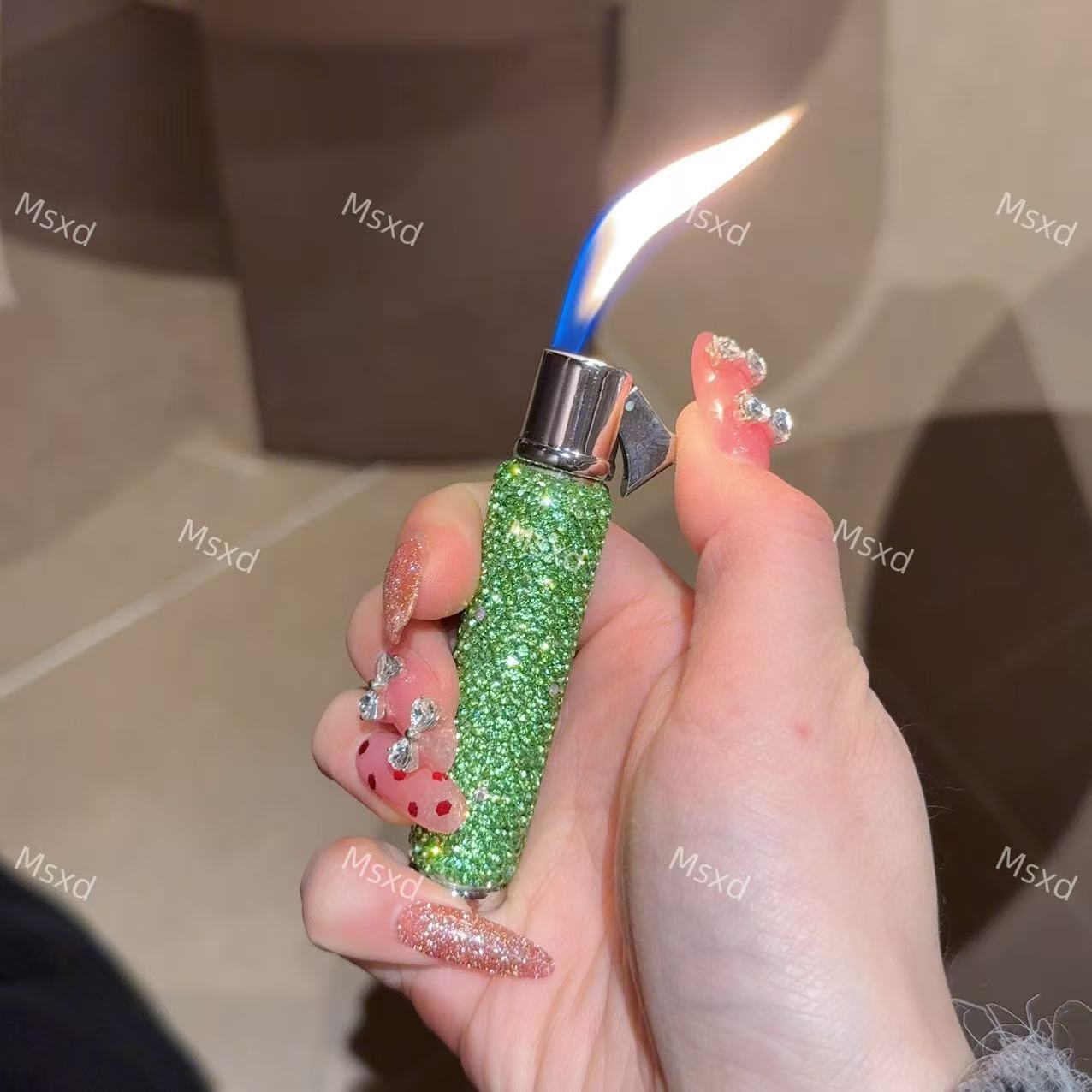 Toda la plataforma inventó fuego personalizado infláble encendedor de dama creativo amigo amigo para enviar regalos de novia control de precio 29.8 image 5