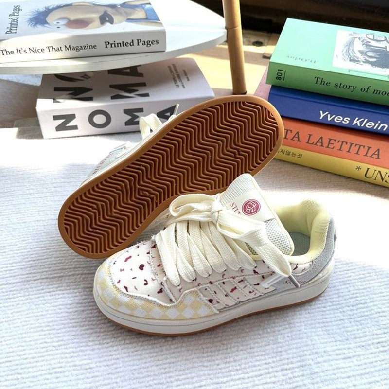 Nicho Zhong zapatos de pan cómodo para mujeres ins tendencia nacional de otoño 2025 nuevos zapatos de mujer deportivos de skate casual para mujeres