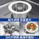 Kitchen sink filter stainless steel vegetable basin sewer residue filter pool anti-blocking filter siphon