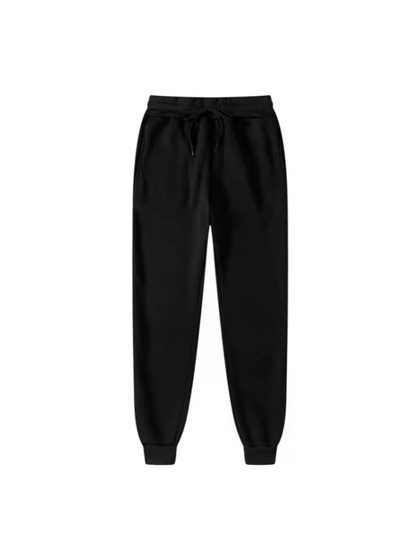 2025 New Autumn and Winter Men's Outdoor Sports Fitness Sweatpants European and American New Casual Fashion Fleece Pants for Men and Women