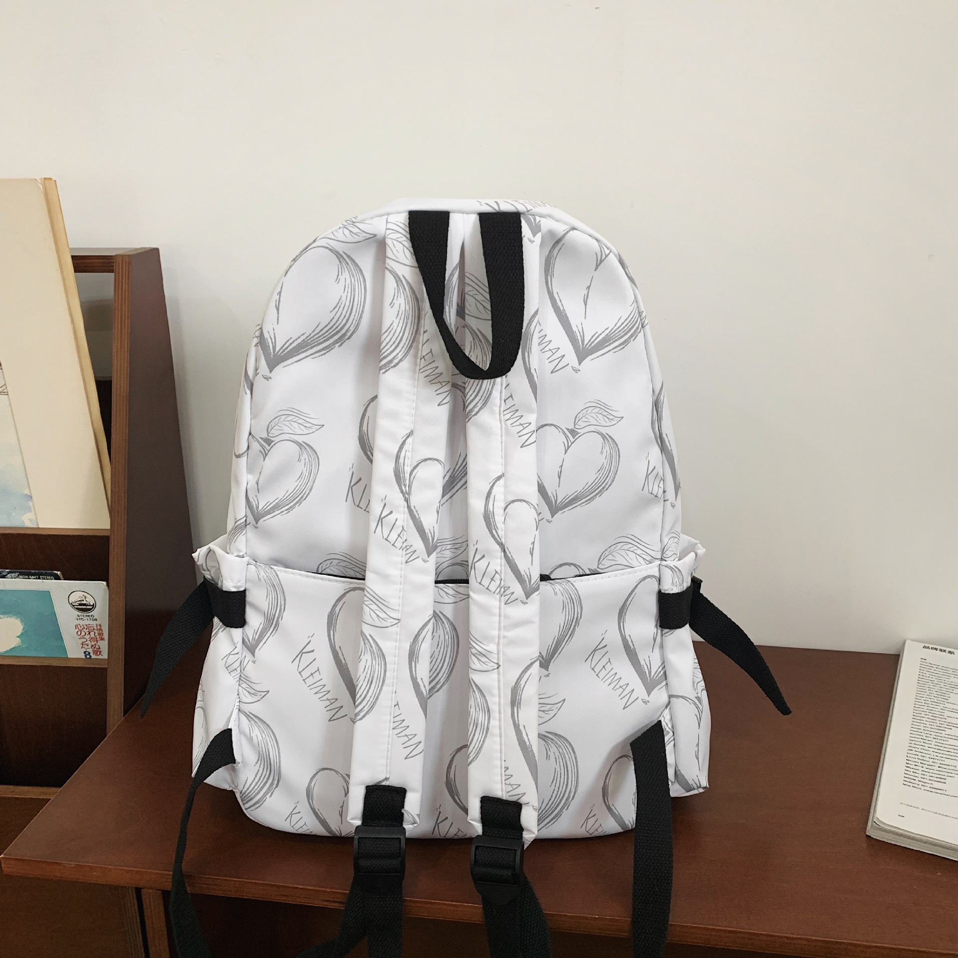 Fábrica al por mayor 2024 nueva mochila escolar de gran capacidad para estudiantes de secundaria, mochila simple y versátil, mochila de viaje de cercanías
