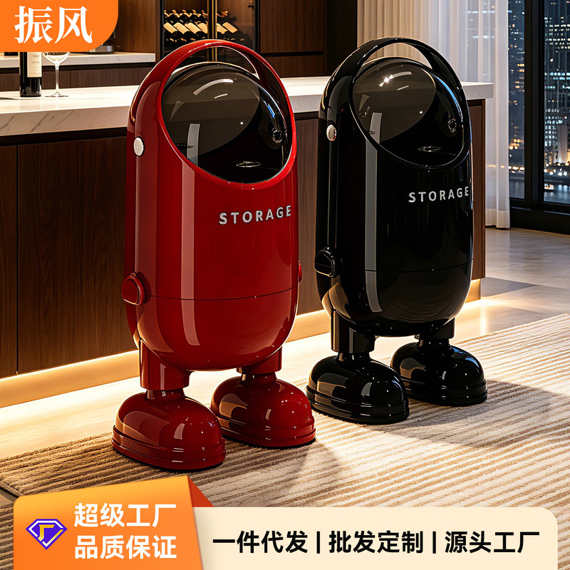 Trash Can for Living Room, Home Use, 2026 New Model, Large Capacity, Creative Trash Bin for Bedroom, Light Luxury, High Aesthetic Value, Sliding Lid Wastebasket Trash Can for Living Room, Home Use, 2026 New Model, Large Capacity, Creative Trash Bin for Bedroom, Light Luxury, High Aesthetic Value, Sliding Lid Wastebasket