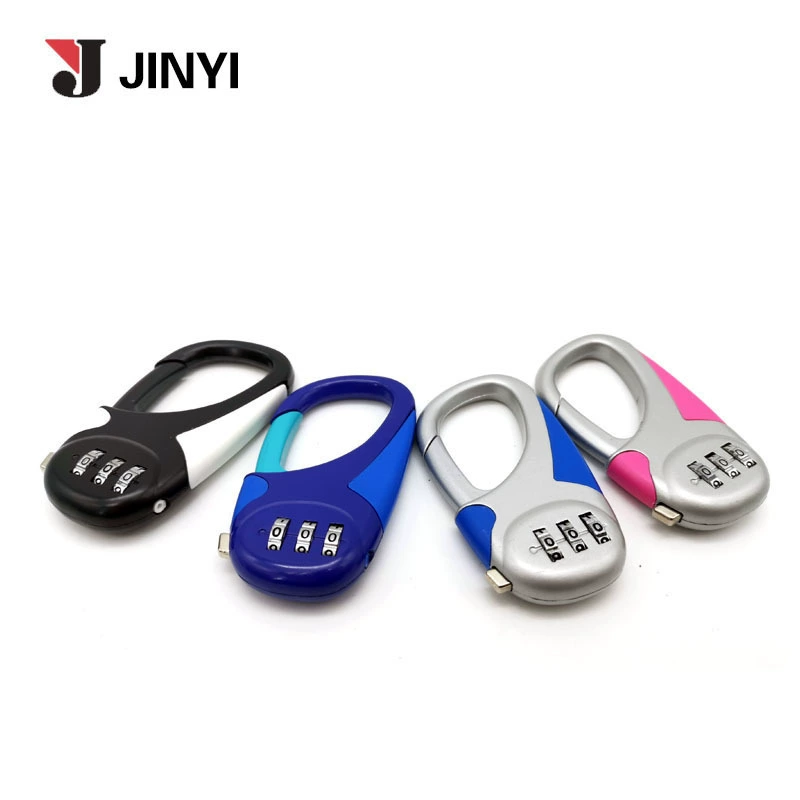 Заводской замок паролем D-типа карабин подвесной замок багажный замок шкаф школьный багаж тренажерный зал дома