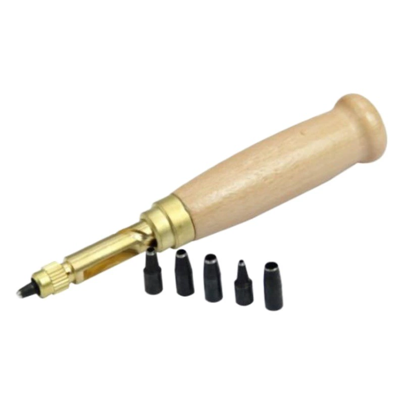 DIY автоматическая арматизация ремня сменные длинные кожаные инструменты перфоратор 6 комплектов арматуры ремня