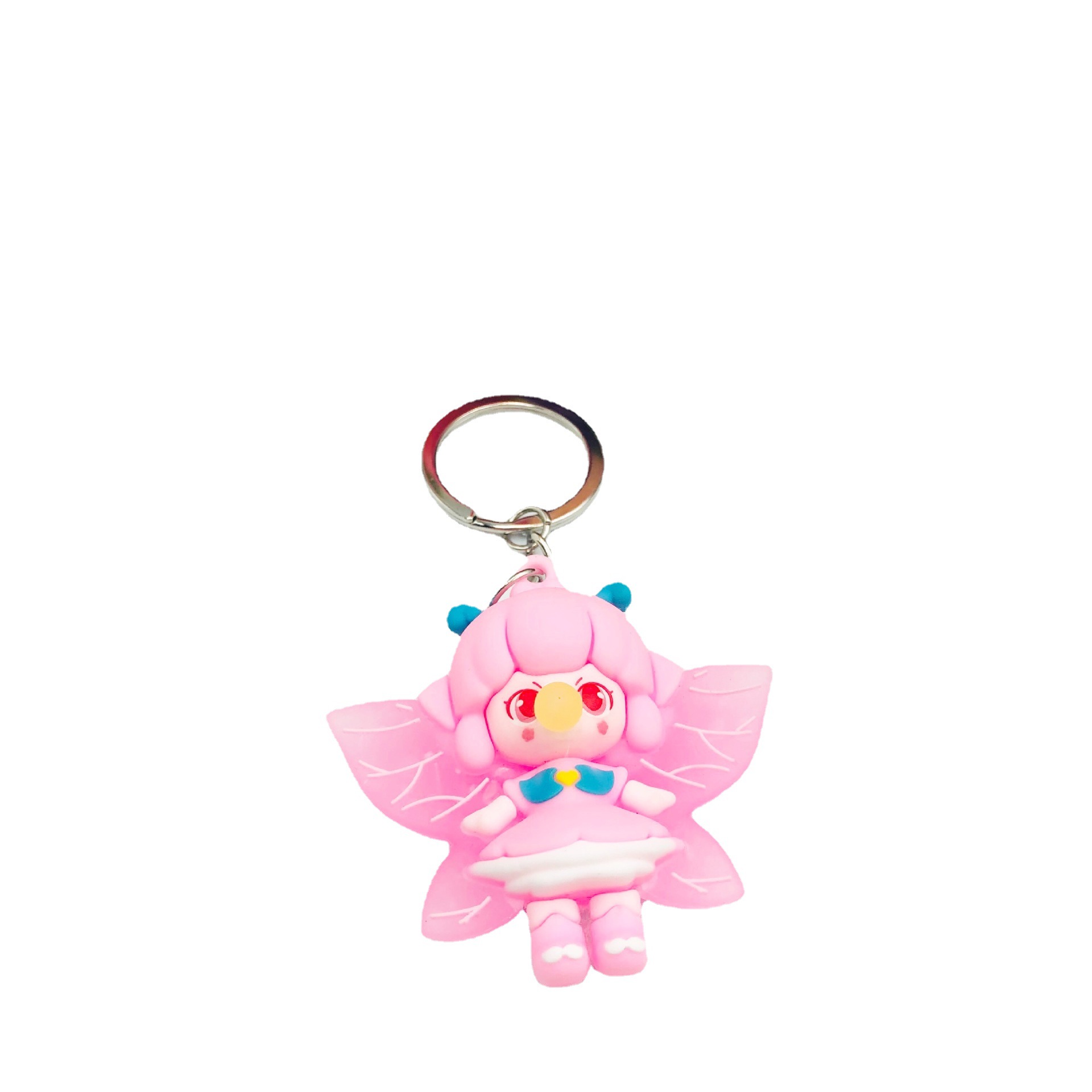 Burbuja elfo llavero muñeca mochila colgante llavero colgante personalizado moda práctico pequeño regalo
