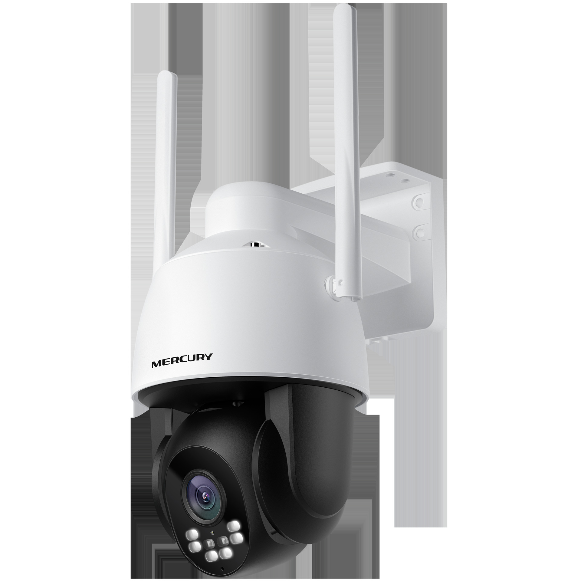 Mercury/水星 室外300万云台旋转式无线网络摄像头球机昼夜全彩高