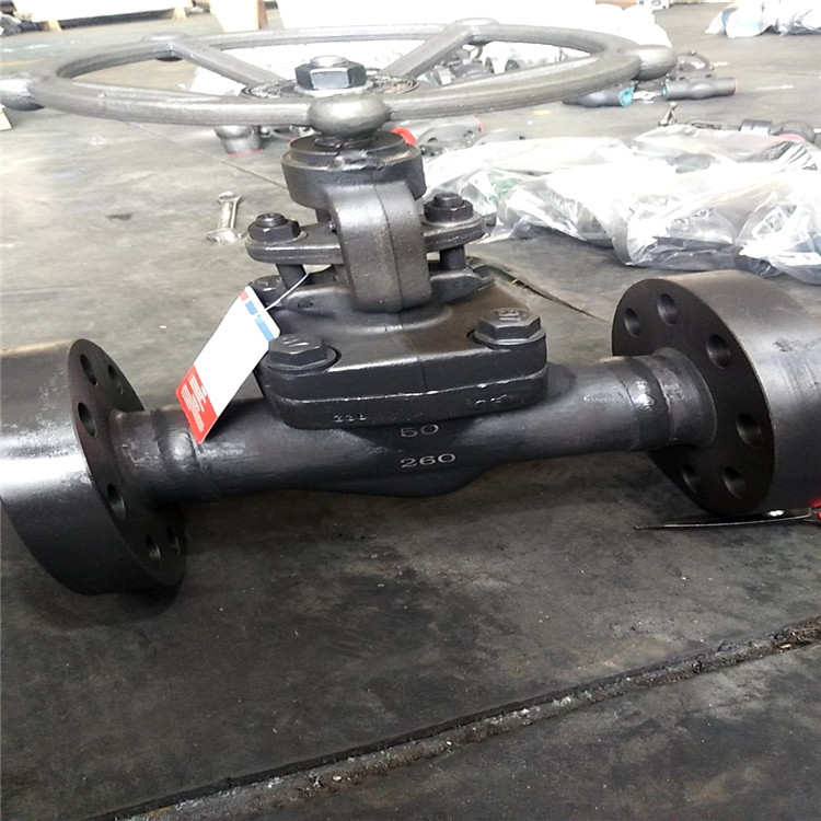 大连式A105N锻钢截止阀 J41H-64C J41Y-64C 高温高压锻钢截止阀