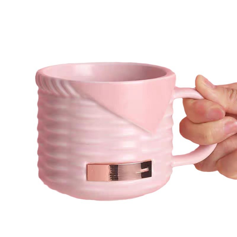 Taza de cerámica de alta calidad multicolor multi-estilo colección de taza de agua de cerámica doméstica de alta calidad lindas tazas de cerámica multicolor