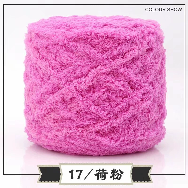 Королевская бархатная пряжа (Coral Velvet) 100 г, толщина 4 мм, детский шарф и ткань для полотенец, многоцветный