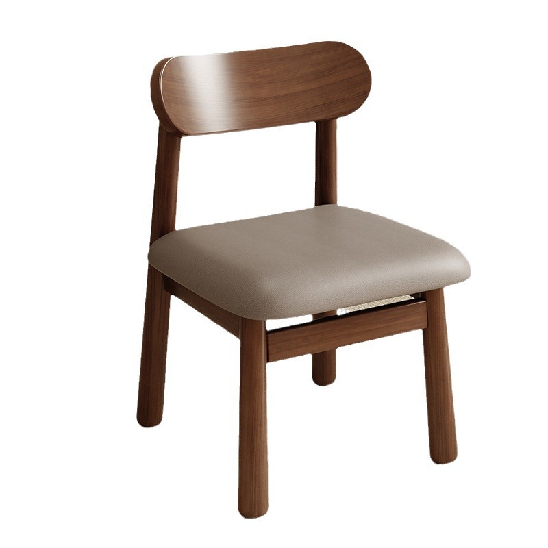 Taburete de cambio de zapatos de madera sólida para el hogar, respaldo para la sala de estar, pequeño taburete, paquete blando, pequeño taburete moderno y simple, pequeño banco cuadrado