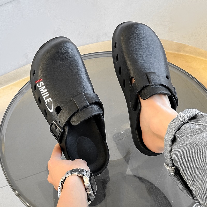 Zapatos de cocinero de verano Bocken para hombres zapatos de playa de sandalinas antideslizantes EVA al por mayor