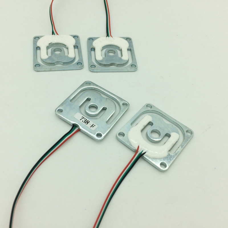 Intelligent Equipment full bridge steel sheet weighing sensor 10kg-34x34x1.5mm range size can be made as needed