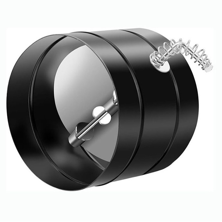 6inch Fireplace pipe damper, air damper, wood stove pipe, controllable air flow, manual adjustment valve, circular air duct