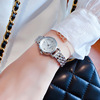 Fashionable quartz waterproof women's watch, gradient, light luxury style, simple and elegant design