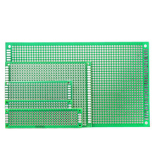 双面喷锡板5*7万能板7x9洞洞板9*15面包PCB实验焊接线电路万用板
