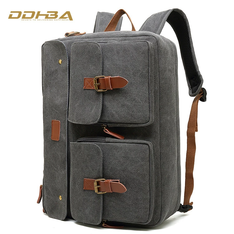 Сумка DDHBA, ретро универсальный рюкзак, для ноутбука 13" (3inch),