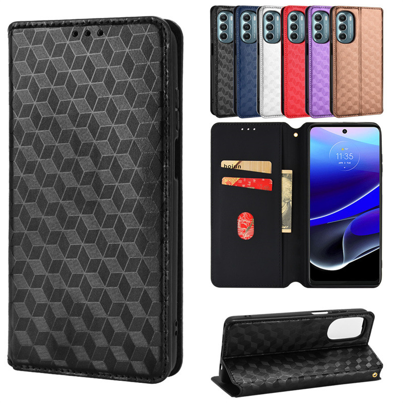 For MOTO G Stylus 5G 2022 mobile phone case magnetic flap leather case Gstylus 4G three-dimensional pattern